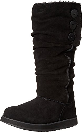 Skechers Women’s Keepsakes-Brrrr Boot,Black,9 M US