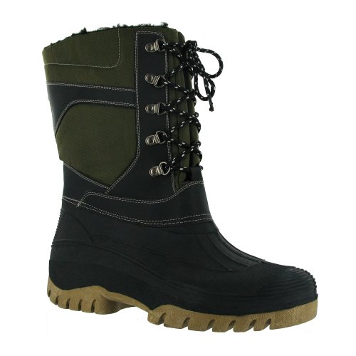 FREEZE TEXTILE/WEATHER WATERPROOF WELLINGTON / Womens Boots / Mens Boots (11 US) (Green)