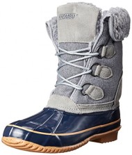 Khombu Women’s Jilly KH Cold Weather Boot, Grey, 6 M US