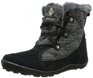 Columbia Women’s Minx Shorty OH Tweed Cold Weather Boot, Black/Pebble, 7.5 M US